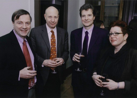 From left to right: Pierre Force (1997-2007), Phil Watts (2008-2012), Antoine Compagnon (1992-1994), Elisabeth Ladenson (2012-2015)