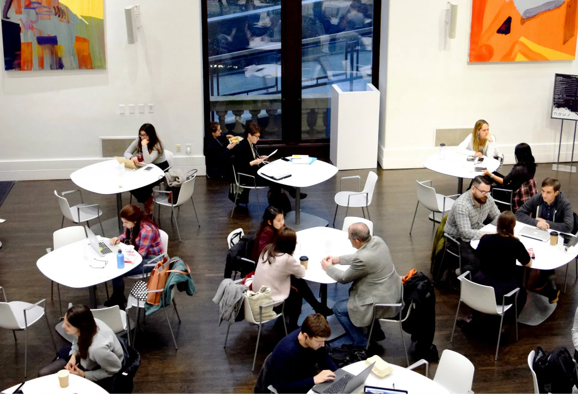 Graduate student lounge, Philosophy Hall
